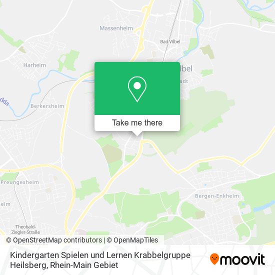 Kindergarten Spielen und Lernen Krabbelgruppe Heilsberg map
