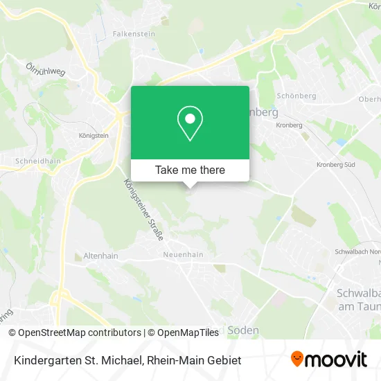 Карта Kindergarten St. Michael