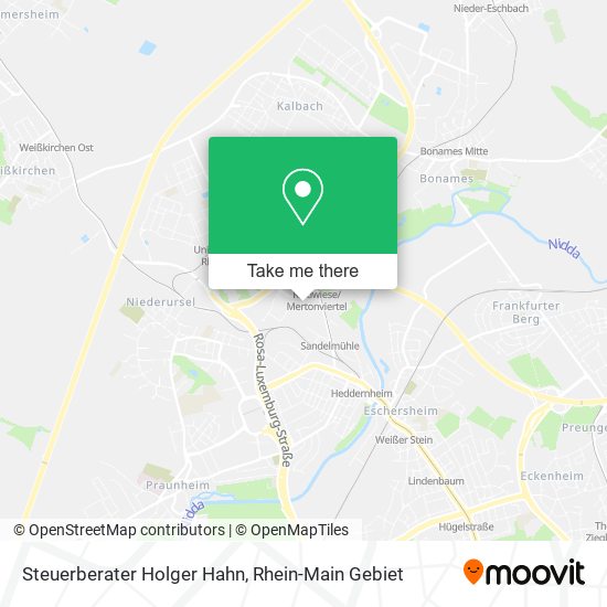 Steuerberater Holger Hahn map