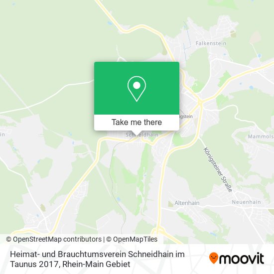 Heimat- und Brauchtumsverein Schneidhain im Taunus 2017 map