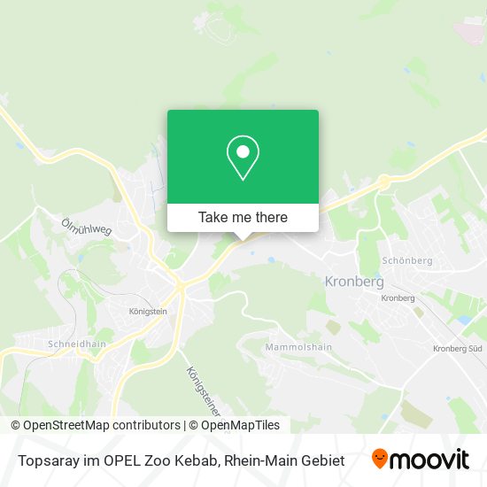 Topsaray im OPEL Zoo Kebab map