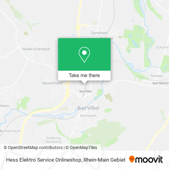 Карта Hess Elektro Service Onlineshop