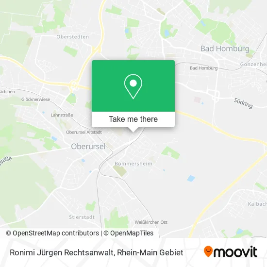 Карта Ronimi Jürgen Rechtsanwalt