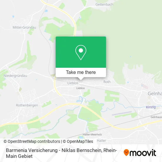 Карта Barmenia Versicherung - Niklas Bernschein