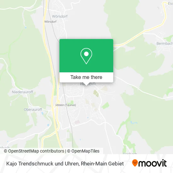 Карта Kajo Trendschmuck und Uhren
