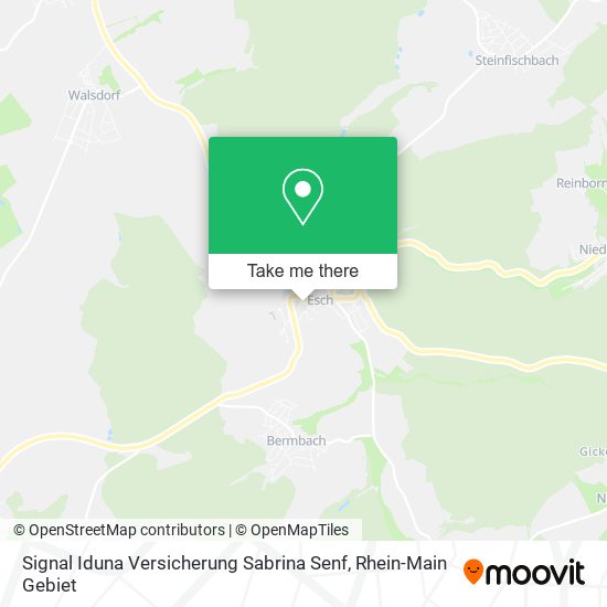 Signal Iduna Versicherung Sabrina Senf map