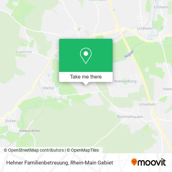 Карта Hehner Familienbetreuung