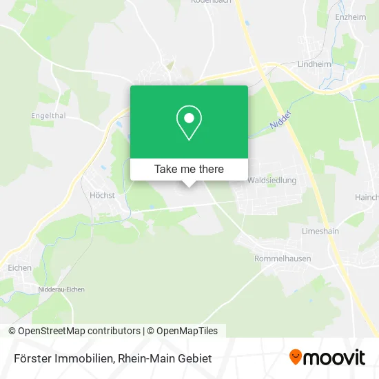 Карта Förster Immobilien