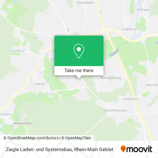 Карта Ziegle Laden- und Systemebau