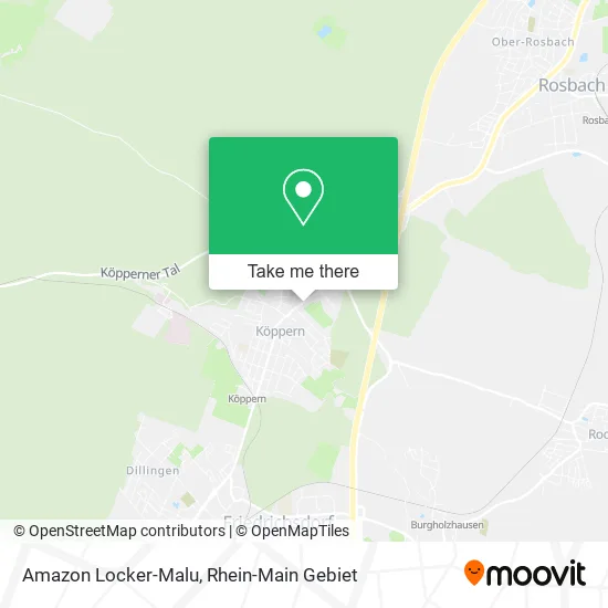 Карта Amazon Locker-Malu