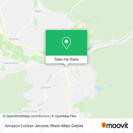 Карта Amazon Locker-Jerome