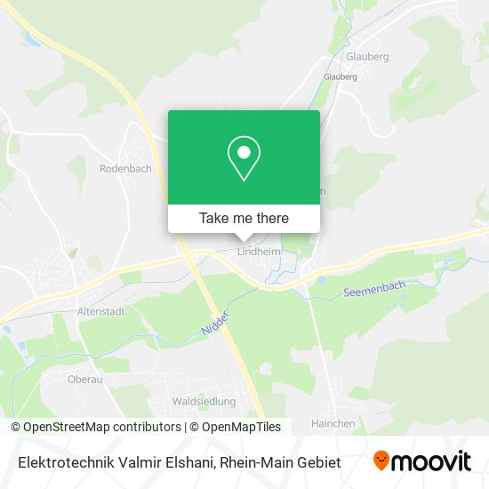 Elektrotechnik Valmir Elshani map