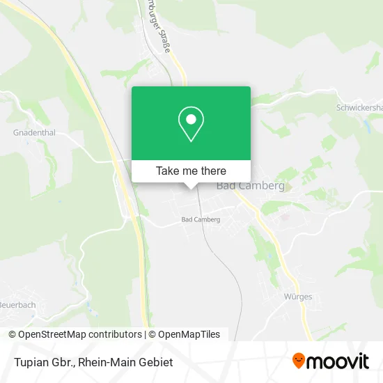 Карта Tupian Gbr.