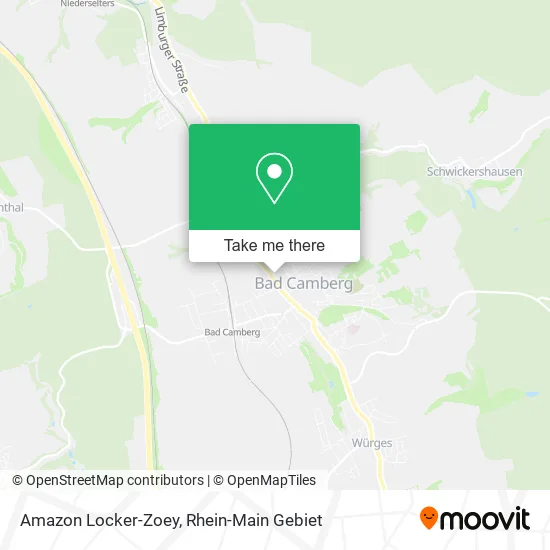 Карта Amazon Locker-Zoey