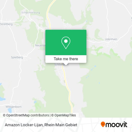 Amazon Locker-Lijan map