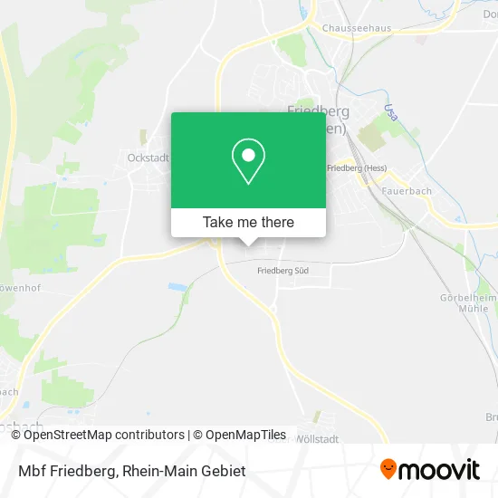 Карта Mbf Friedberg