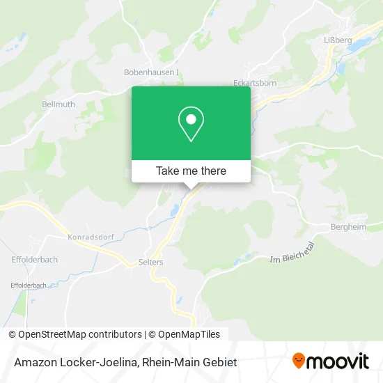 Карта Amazon Locker-Joelina