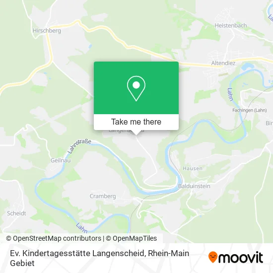 Карта Ev. Kindertagesstätte Langenscheid