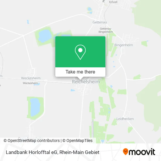 Карта Landbank Horlofftal eG