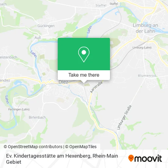 Карта Ev. Kindertagesstätte am Hexenberg