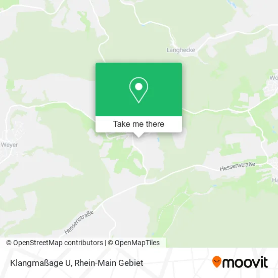 Карта Klangmaßage U