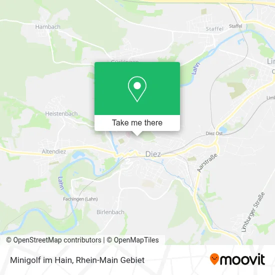 Minigolf im Hain map