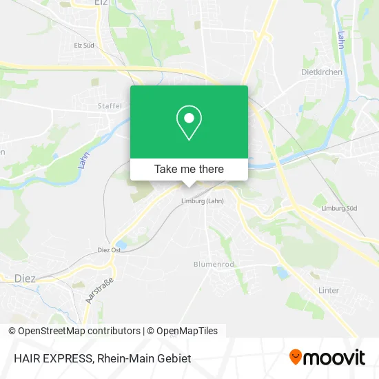 Карта HAIR EXPRESS