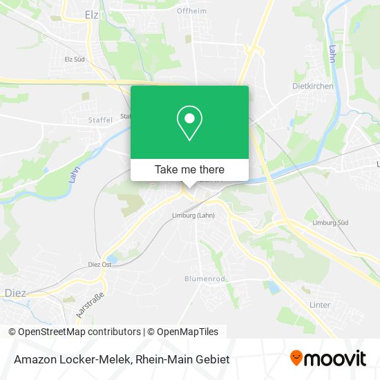 Amazon Locker-Melek map