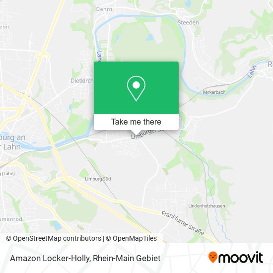 Amazon Locker-Holly map