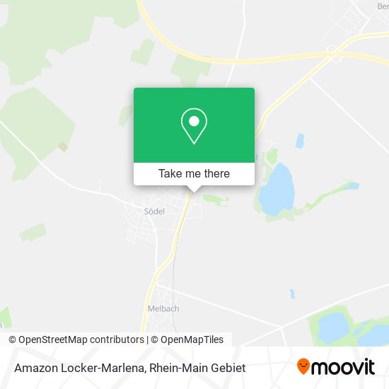 Amazon Locker-Marlena map