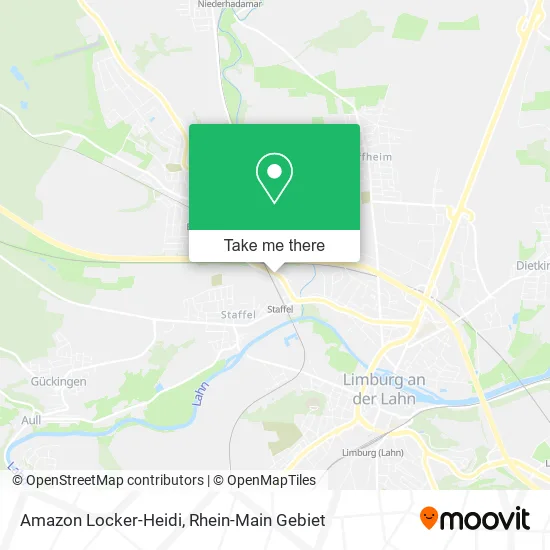 Карта Amazon Locker-Heidi