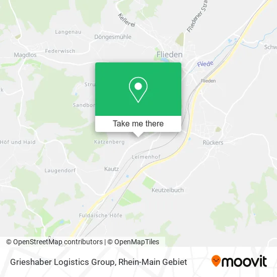 Карта Grieshaber Logistics Group