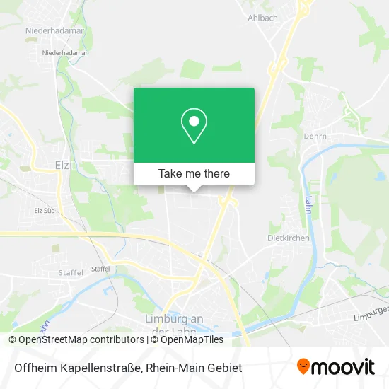 Карта Offheim Kapellenstraße