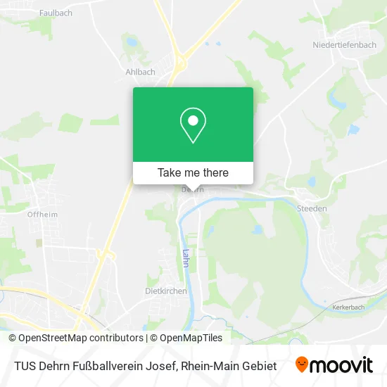Карта TUS Dehrn Fußballverein Josef