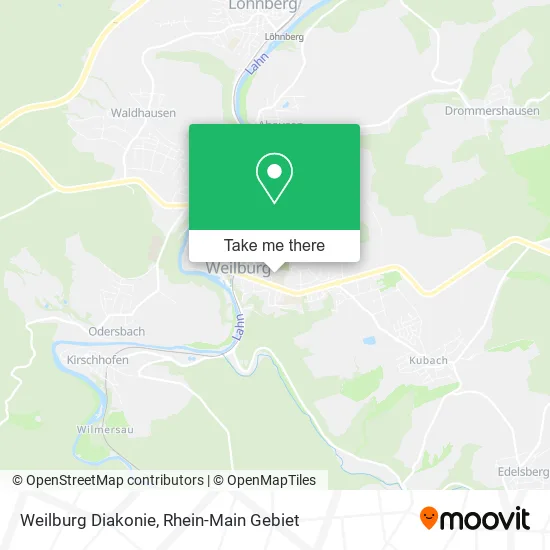 Карта Weilburg Diakonie