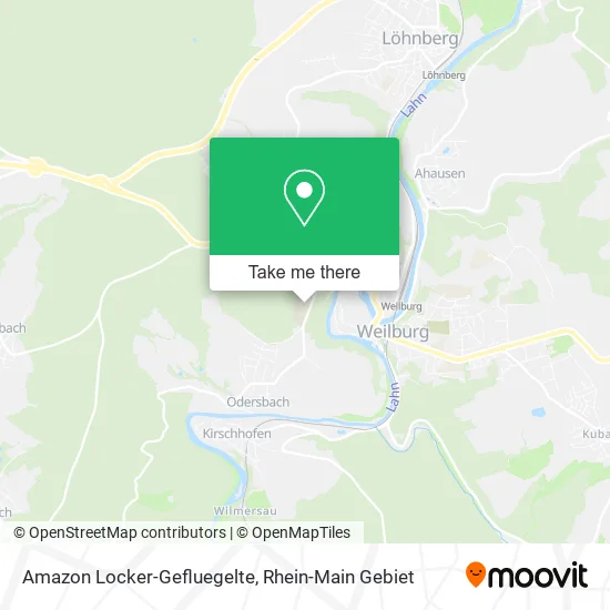 Карта Amazon Locker-Gefluegelte