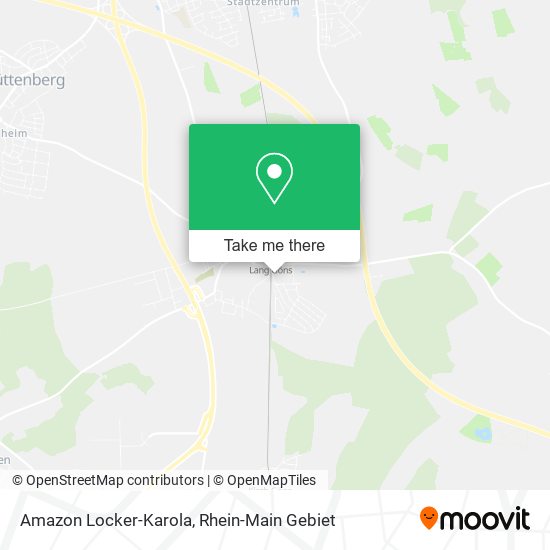 Amazon Locker-Karola map