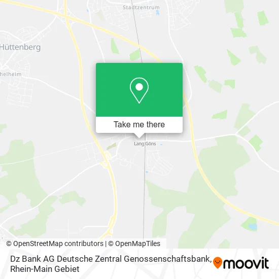 Карта Dz Bank AG Deutsche Zentral Genossenschaftsbank