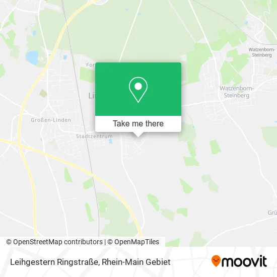 Карта Leihgestern Ringstraße