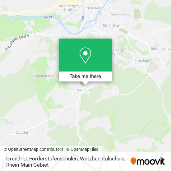 Grund- U. Förderstufenschulen, Wetzbachtalschule map