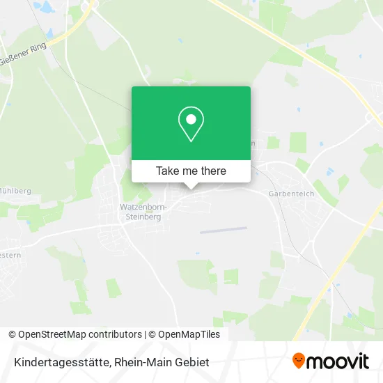 Карта Kindertagesstätte