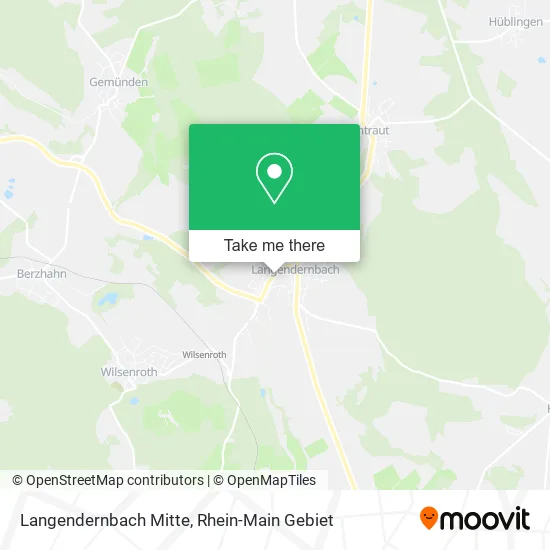Карта Langendernbach Mitte
