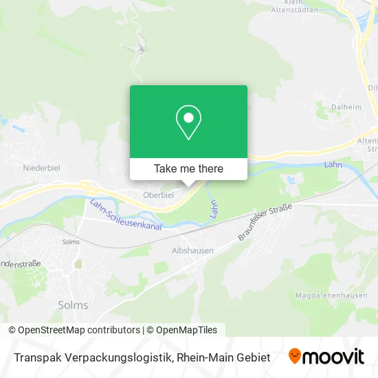 Карта Transpak Verpackungslogistik