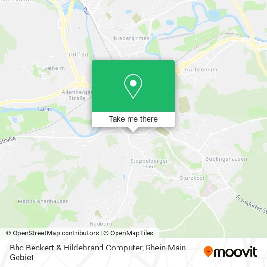 Карта Bhc Beckert & Hildebrand Computer