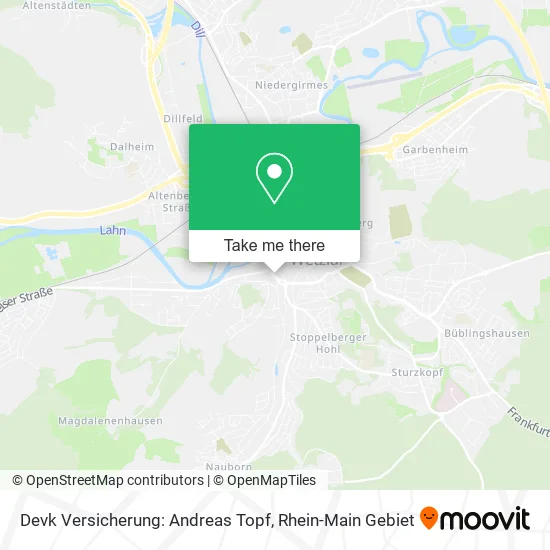 Карта Devk Versicherung: Andreas Topf