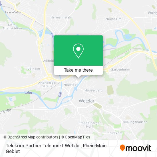 Telekom Partner Telepunkt Wetzlar map