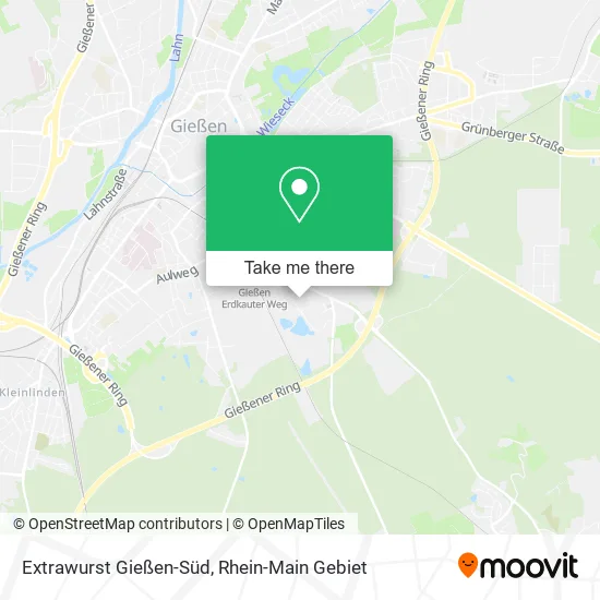 Карта Extrawurst Gießen-Süd