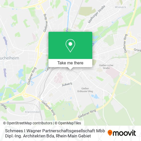 Schmees I Wagner Partnerschaftsgesellschaft Mbb Dipl.-Ing. Architekten Bda map