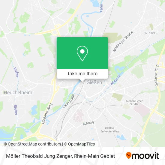 Карта Möller Theobald Jung Zenger