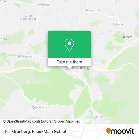 Карта Für Grünberg